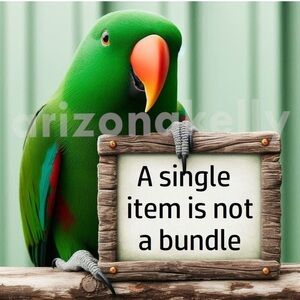 Parrot Green and Orange Bird Toy